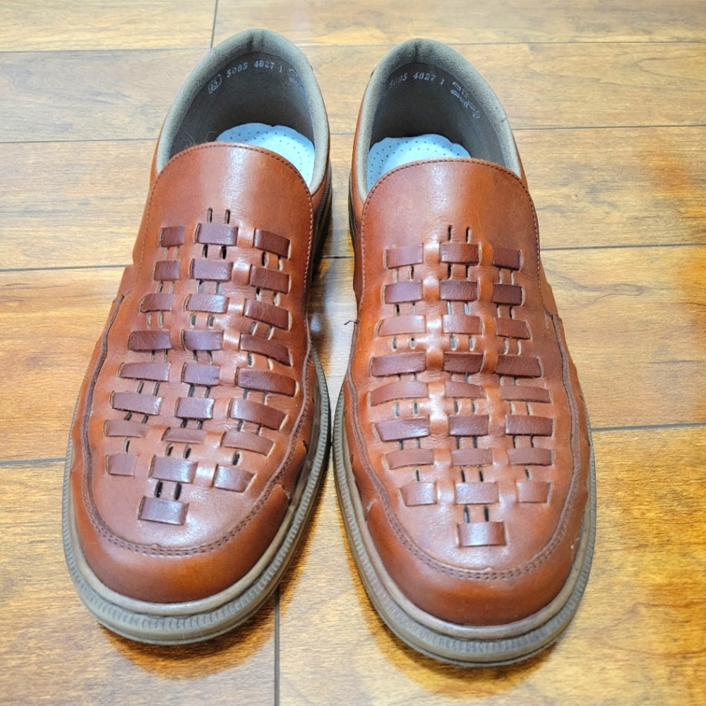 Rieker Brown Slip On Antistress Sandal Loafers Size 11